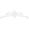 Ekena Millwork Pitch Florence Architectural Grade PVC Gable Pediment, 72"W x 24"H x 1"P (8/12) GPP072X024X100FLO - alternate 3